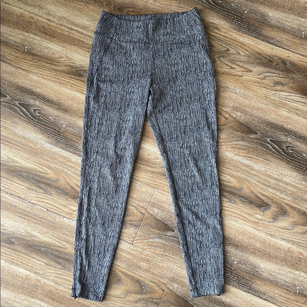 Athleta Delancey Textured Legging Side Zip Style 882716